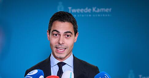 Hofft auf Kooperation im Parlament: Rob Jetten von der Partei D66. Hofft auf Kooperation im Parlament: Rob Jetten von der Partei D66.