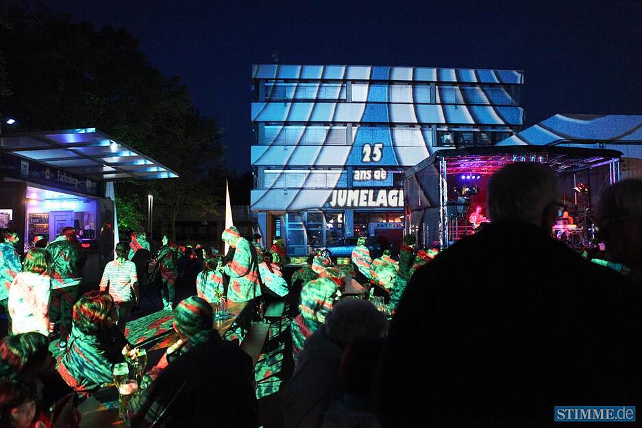 Das Blaue Fest, 25-j&auml;hrige St&auml;dtepartnerschaft Bad Friedrichshall mit St. Jean Le Blanc