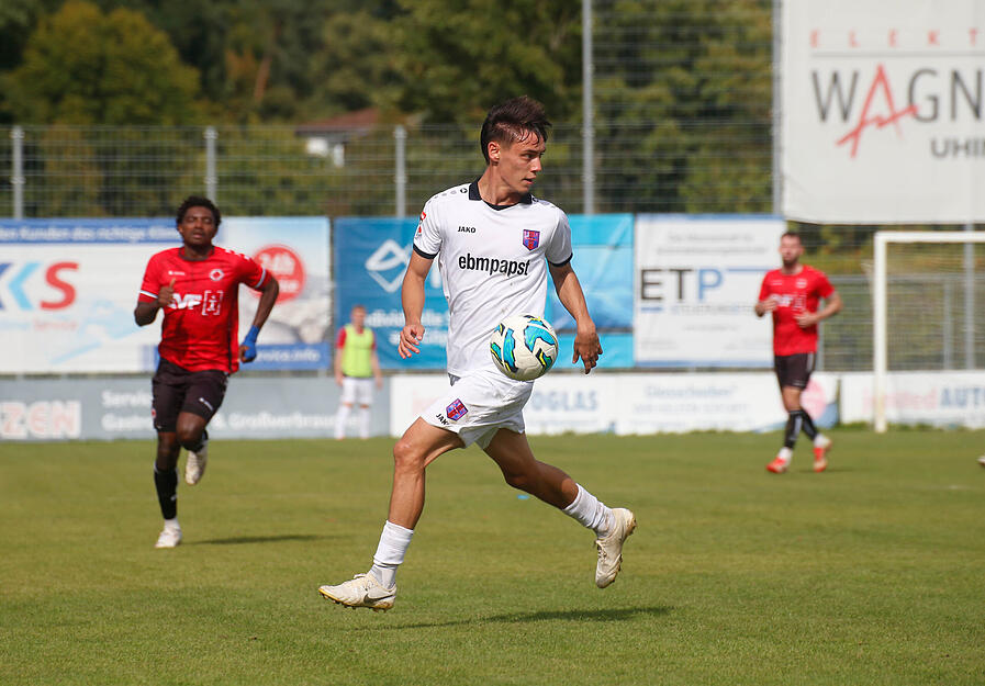 Fußball Oberliga FSV Hollenbach - 1. Göppinger SV