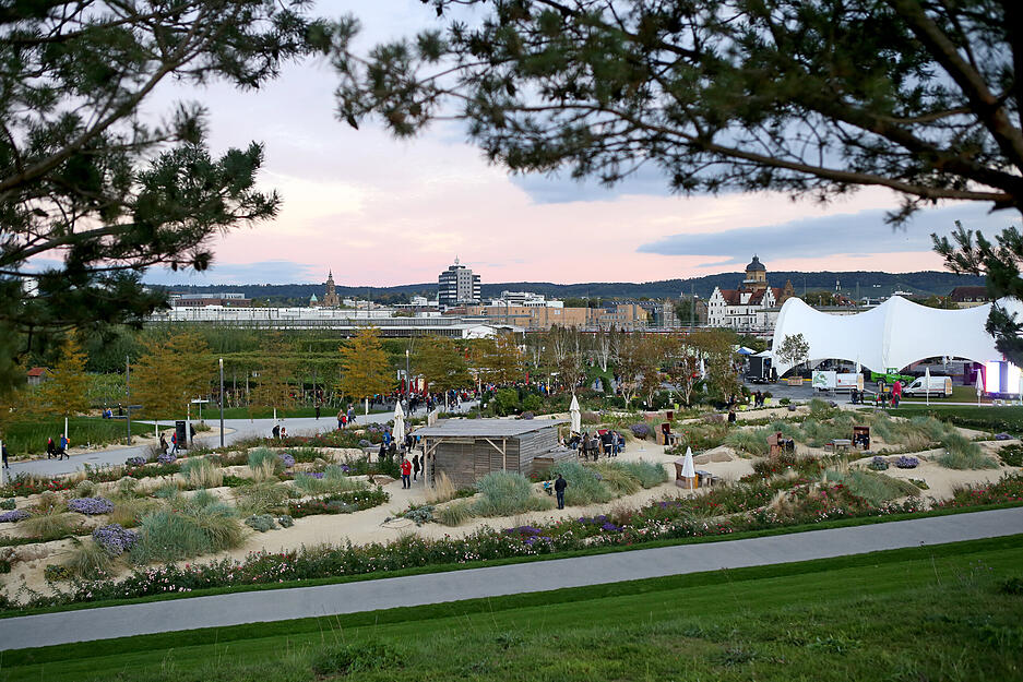 BUGA Bundesgartenschau Heilbronn, vorletzter Tag