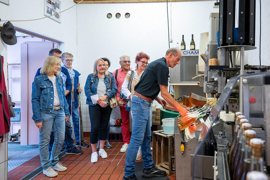 Lesersommer Sektkellerei Stengel in Gellmersbach