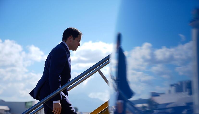 US-Au&szlig;enminister Rubio reist zur Sicherheitskonferenz in M&uuml;nchen und im Anschluss in den Nahen Osten.