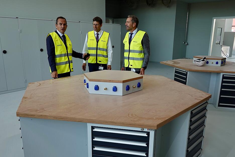 Der Maker Space im neuen Innovationszentrum: Hier können Studenten und Wissenschaftler ihre Versuche durchführen.