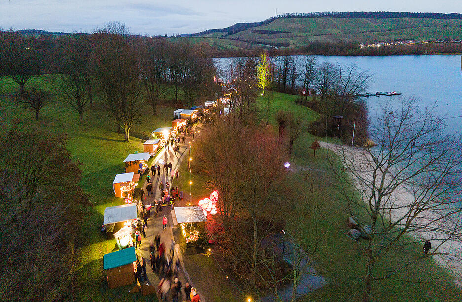 Seeweihnacht am Breitenauer See. Seeweihnacht am Breitenauer See.