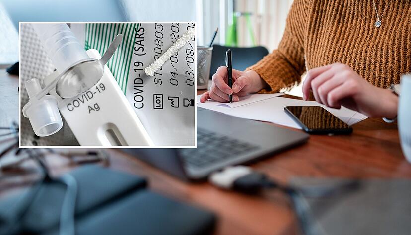 Bei Corona oder einer Erkältung zu Hause bleiben? Solange Home-Office möglich ist, stellt dies für die meisten Arbeitsplätze kein Problem dar.