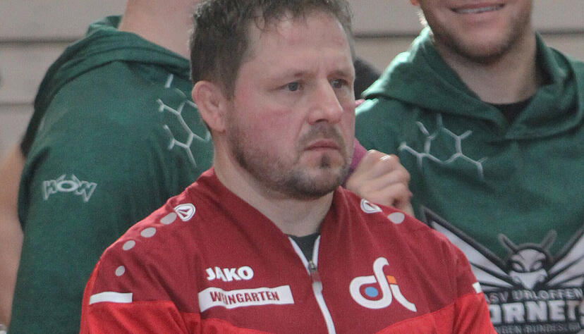 Frank Heinzelbecker, Trainer SV Germania Weingarten Frank Heinzelbecker, Trainer SV Germania Weingarten