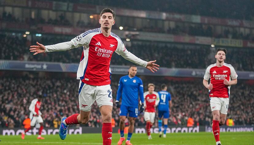 Beim FC Arsenal zeigte Havertz nach seinem Comeback gute Leistungen. (Archivbild)