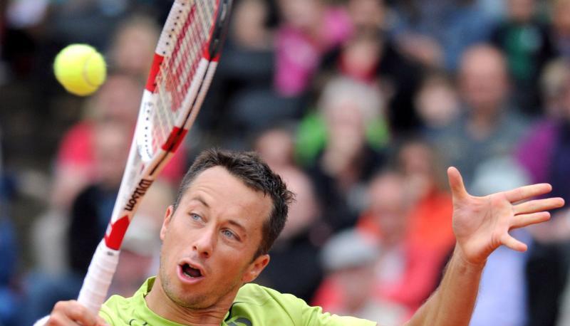 Philipp Kohlschreiber l&auml;sst sich weiterhin von seinem Manager Stefan Fehske betreuen. Foto: Caroline Seidel
