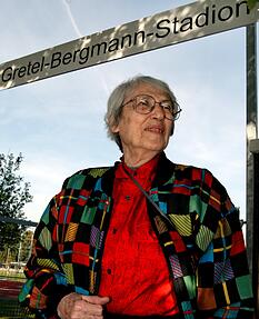 Unvergessen: Margarete genannt Gretel Bergmann durfte 1936 in Berlin nicht starten, weil sie Jüdin war. Foto: dpa Unvergessen: Margarete genannt Gretel Bergmann durfte 1936 in Berlin nicht starten, weil sie Jüdin war. Foto: dpa