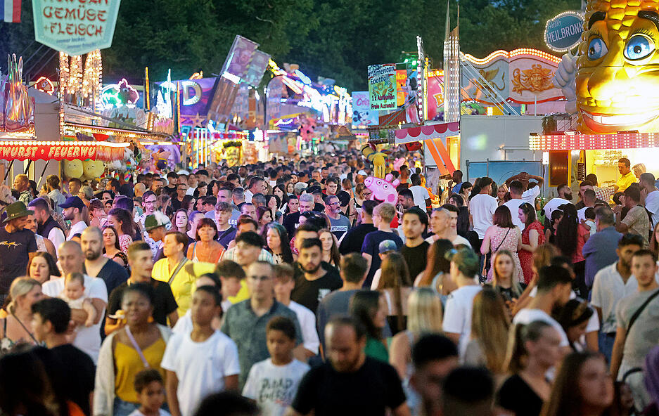 Volksfest Heilbronn, letzter Tag 2022