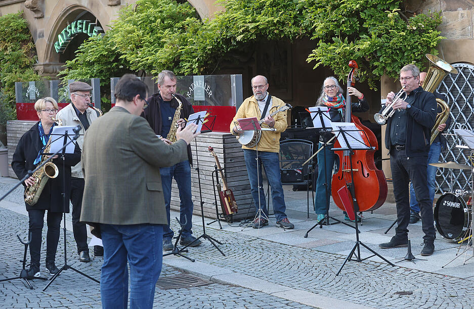 Auch musikalische Beiträge gehören zum Programm bei der Langen Nacht der Demokratie in Heilbronn. Auch musikalische Beiträge gehören zum Programm bei der Langen Nacht der Demokratie in Heilbronn.