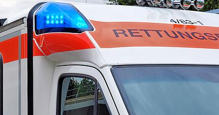 Der Rettungsdienst nahm das Kind nicht mit.
Foto: Archiv/Mugler