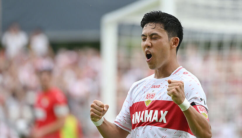 Stuttgarts Wataru Endo wechselt nun zum FC Liverpool.