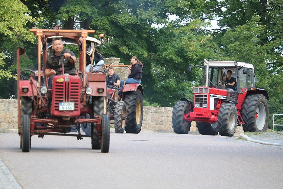 Durch Waldenburg fahren am Sonntag etliche Traktoren zum Schlepperfest.