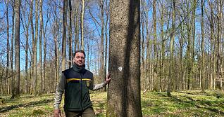 Seit M&auml;rz ist Benedikt N&uuml;ter als Nachfolger von Eckhard Staudt f&uuml;r das Forstrevier der Gemeinden Neuenstadt und Langenbrettach zust&auml;ndig.