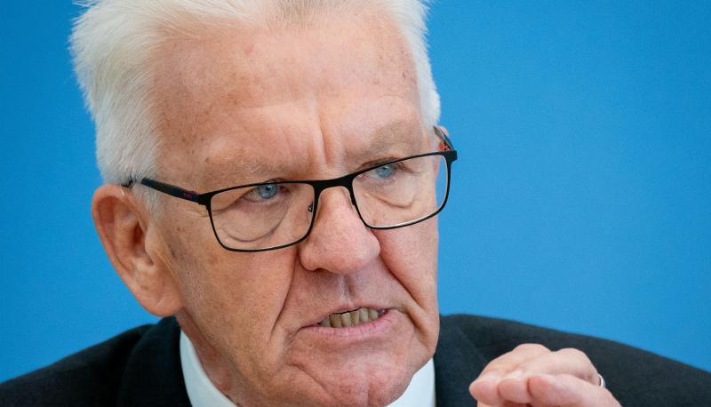 Winfried Kretschmann (Bündnis90/Die Grünen), Ministerpräsident von Baden-Württemberg. Foto: Kay Nietfeld/Archivbild