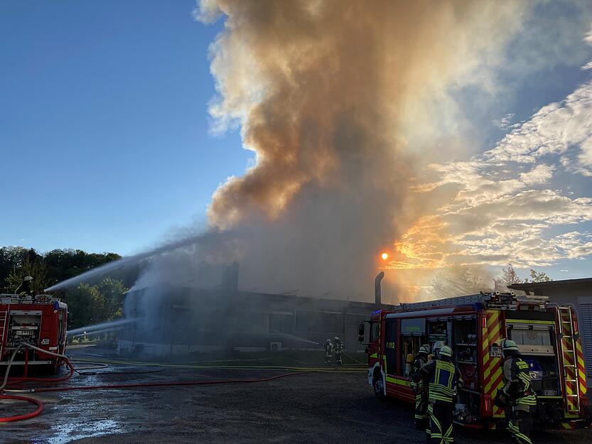 Brand in Jagsthausen Brand in Jagsthausen