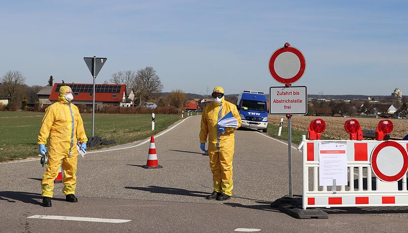 Die Kapazitäten und Materialien, um noch mehr Personen im Hohenlohekreis auf das Coronavirus zu testen, sind vorhanden. Die zentrale Abstrichstelle in Kupferzell-Belzhag könnte von täglich 100 auf 200 Proben aufgestockt werden. Bislang sind im Kreis bereits mehr als 1000 Einwohner getestet worden. Foto: privat