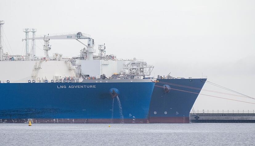 Mit der «LNG Adventure» ist vor rund einer Woche wieder ein LNG-Tanker beim Terminal an Rügens Küste angekommen. Mit der «LNG Adventure» ist vor rund einer Woche wieder ein LNG-Tanker beim Terminal an Rügens Küste angekommen.
