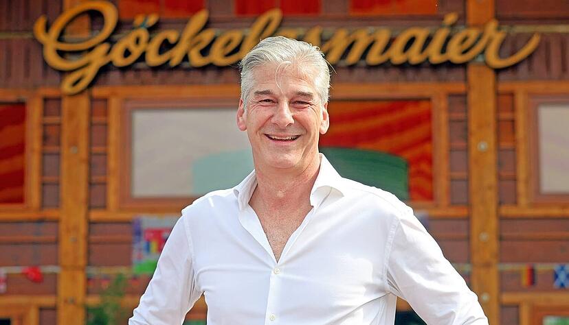 Karl Maier, Geschäftsführer von Göckelesmaier auf dem Volksfest Heilbronn. Beim Stuttgarter Frühlingsfest ist Göckelesmaier mit einem größeren Zelt vertreten. Karl Maier, Geschäftsführer von Göckelesmaier auf dem Volksfest Heilbronn. Beim Stuttgarter Frühlingsfest ist Göckelesmaier mit einem größeren Zelt vertreten.