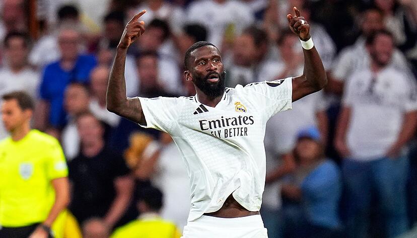 Er ist am Oberschenkel verletzt. Antonio Rüdiger