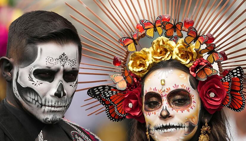 W&auml;hrend der Tag der Toten eigentlich im Familienkreis gefeiert wird, gibt es jetzt immer mehr &ouml;ffentliche Feiern und die Menschen verkleiden sich. (Archivbild)