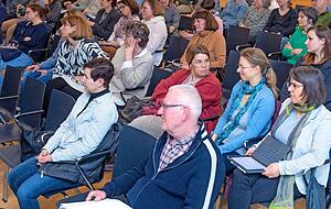 Gut besucht war der Start der Veranstaltungsreihe "Bildung auf den Punkt" im Bildungscampus.