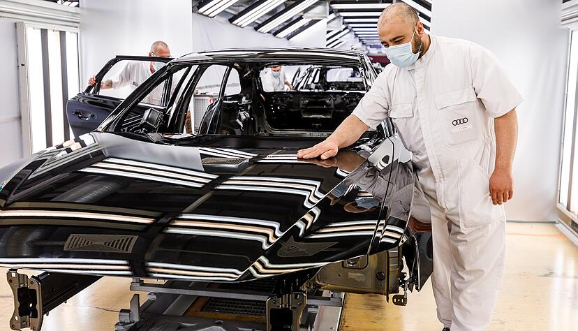 Audi Werk Neckarsulm. Foto: Archiv/Berger
