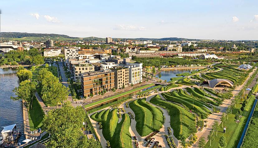 132 Millionen Euro hat die Stadt in den Neckarbogen investiert. Die Durchführung der Buga kostete 51 Millionen Euro und wurde durch die Einnahme von Eintrittsgeldern, Mieten, Pachten oder Sponsoring ausgeglichen.