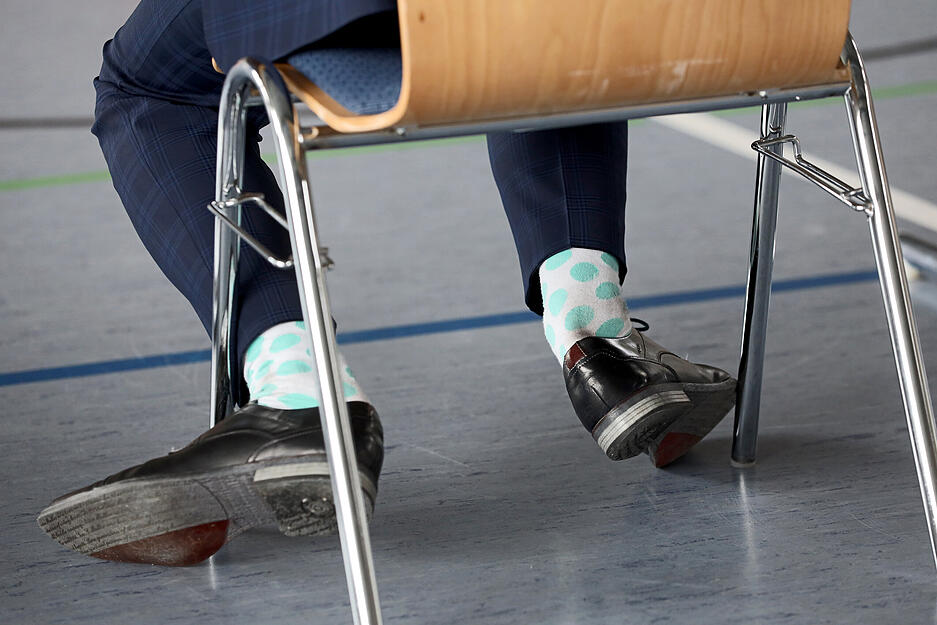 Ministerpr&auml;sident Winfried Kretschmann in Hohenlohe, Kupferzell