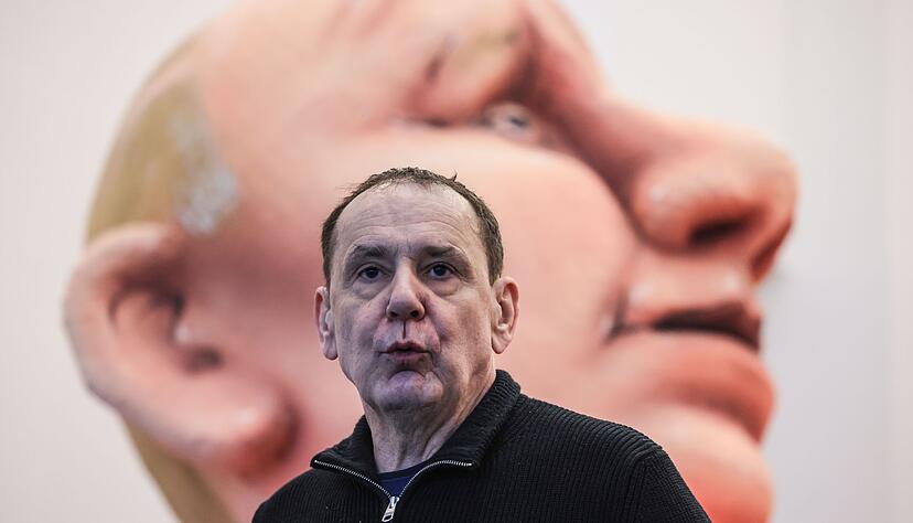 Jacques Tilly vor einer Putin-Figur. (Archivbild) Jacques Tilly vor einer Putin-Figur. (Archivbild)