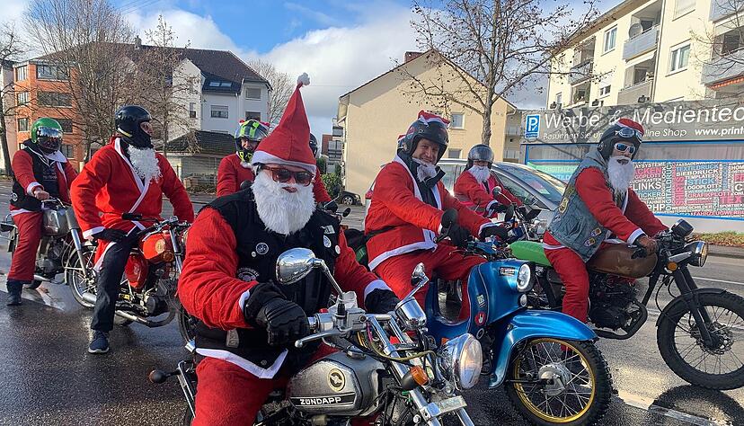 Die Mofagang "bifibataillon" fährt am kommenden Samstag durch Heilbronn, um Spenden zu sammeln. Die Mofagang "bifibataillon" fährt am kommenden Samstag durch Heilbronn, um Spenden zu sammeln.