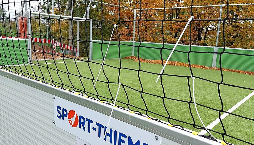 Der Untereisesheimer Soccer Court war Ende Oktober "vorübergehend wegen Reparaturarbeiten geschlossen". Mittlerweile sind die Öffnungszeiten angepasst.