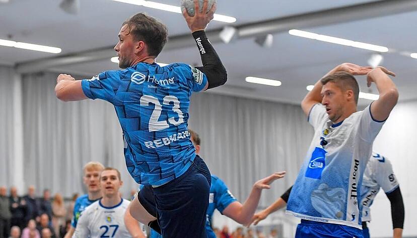 Johannes Rebmann (hier gegen Kornwestheim) ist verletzt und kann momentan keine Tore für den TSB Horkheim werfen. Johannes Rebmann (hier gegen Kornwestheim) ist verletzt und kann momentan keine Tore für den TSB Horkheim werfen.