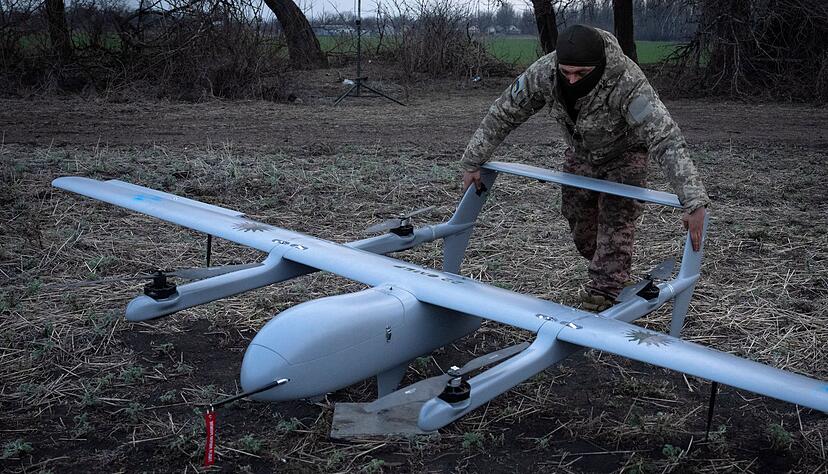 Es gibt eine neue ukrainische Drohnen-Strategie. (Archivbild) Es gibt eine neue ukrainische Drohnen-Strategie. (Archivbild)