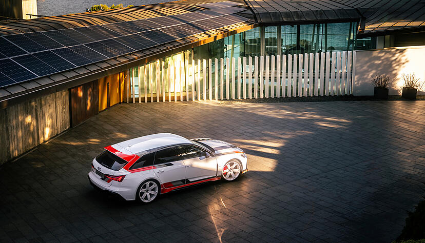 Das Sondermodell RS 6 Avant GT der Audi Sport GmbH gibt es weltweit nur wenige Mal.