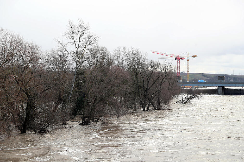 Hochwasser in der Region