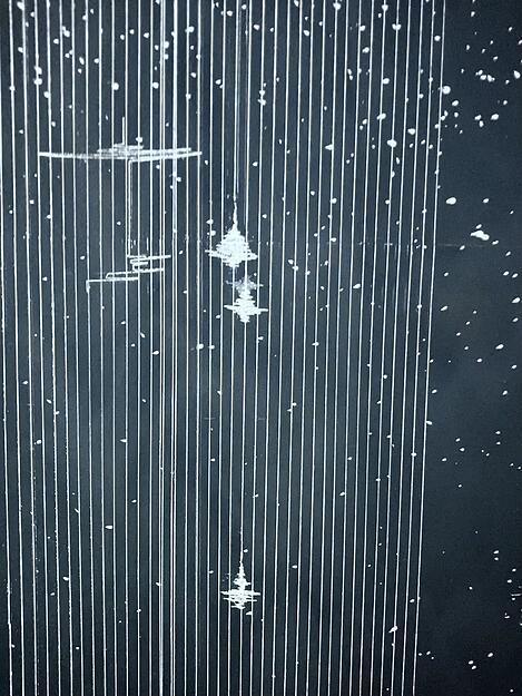 Die drei baum&auml;hnlichen Ausschl&auml;ge stammen von den Explosionen dreier Weltkriegsbomben, die im Januar 2021 kontrolliert gesprengt wurden