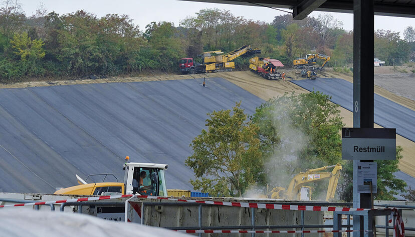 Abdichtung der Deponie Vogelsang
