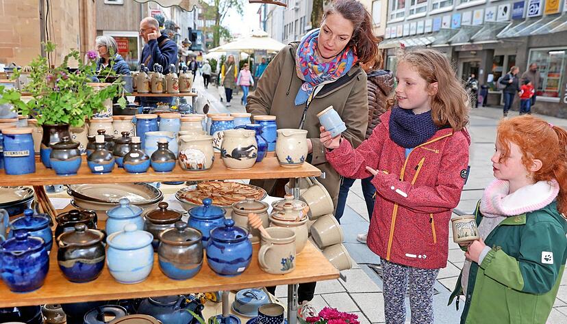 Die Töpferei Higgs produziert Waren für den täglichen Gebrauch. Auch für Kinder ist einiges dabei.  Fotos: Ralf Seidel Die Töpferei Higgs produziert Waren für den täglichen Gebrauch. Auch für Kinder ist einiges dabei.  Fotos: Ralf Seidel
