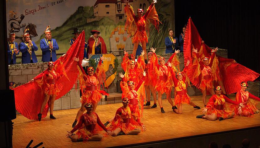 Prunksitzung der Fastnachtsgesellschaft Lemia Krautheim am 28. Februar 2025 in der Eugen-Seitz-B&uuml;rgerhaus.