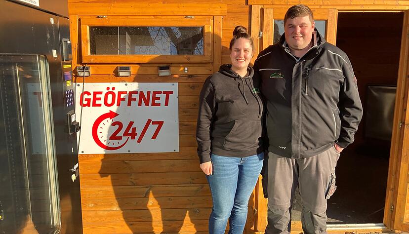 Laden-Betreiber Inge Hilkert und ihr Partner Johannes Gabel.