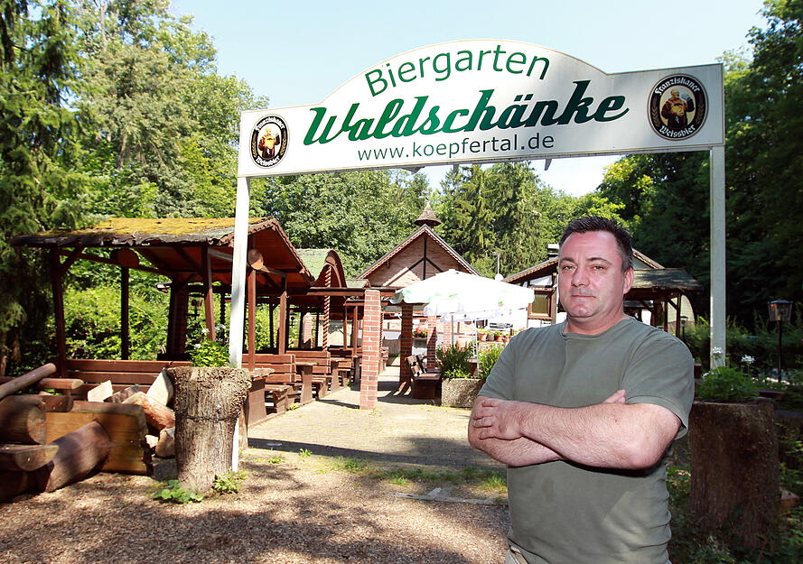 Die Waldschänke, traditionsreiches Ausflugslokal am Rande des Heilbronner Köpfertales, steht vor dem Aus. Der Wirt Bertram Mielert hört nach fünf Jahren auf. Aufnahme aus dem Jahr 2012. Die Waldschänke, traditionsreiches Ausflugslokal am Rande des Heilbronner Köpfertales, steht vor dem Aus. Der Wirt Bertram Mielert hört nach fünf Jahren auf. Aufnahme aus dem Jahr 2012.