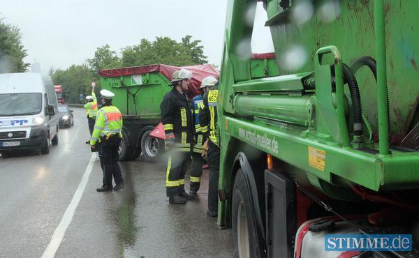 Lkw verliert Anhänger bei Neckarsulm | 31.05.