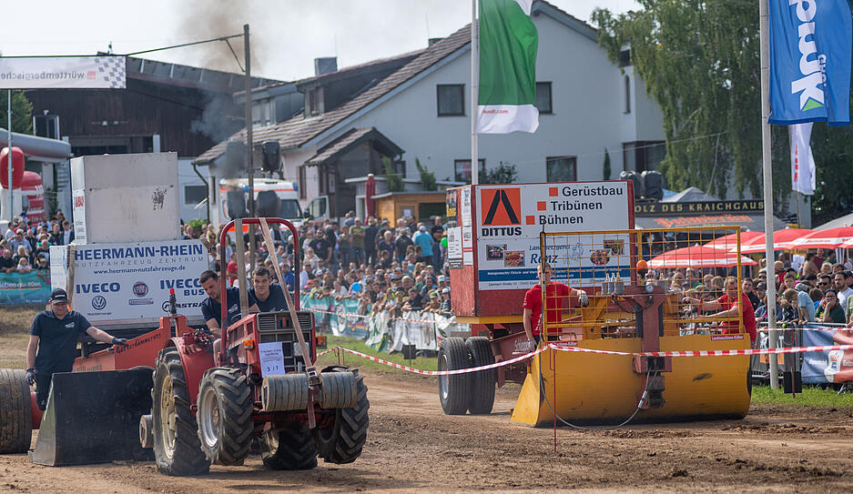 In Heilbronn-Sontheim dreht sich bei Trecker-Treck auch am Sonntag alles um Traktoren und große Maschinen.