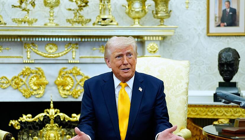 Trump sieht die Kriegsziele als bald erf&uuml;llt an. (Archivbild)