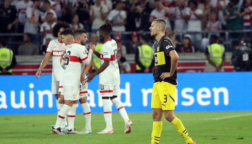 Für Waldemar Anton war es ein gebrauchter Sonntag. Bei seiner Rückkehr an die alte Wirkungsstätte gewinnt der VfB Stuttgart 5:1. Für Waldemar Anton war es ein gebrauchter Sonntag. Bei seiner Rückkehr an die alte Wirkungsstätte gewinnt der VfB Stuttgart 5:1.