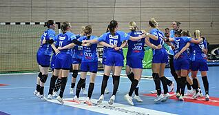Die Mannschaft der Sport-Union Neckarsulm hatte nach ihrem Auswärtssieg in Halle (Saale) erstmals in dieser Bundesliga-Saison Anlass zu den üblichen Freudentänzen.