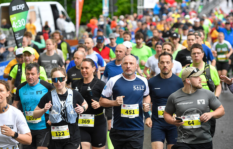 Der Andrang war groß beim Trollinger Marathon am Sonntagvormittag in Heilbronn. Der Andrang war groß beim Trollinger Marathon am Sonntagvormittag in Heilbronn.