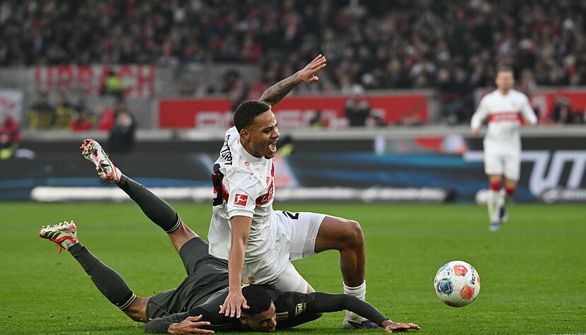 VfB-Profi Nikolas Nartey (oben) ist weiterhin angeschlagen.